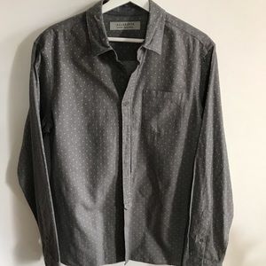 ALL SAINTS lightweight flannel